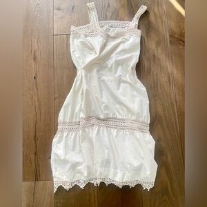 Magnolia Pearl Carlyna 411 Cotton Poplin in Antique White Preowned No Tag